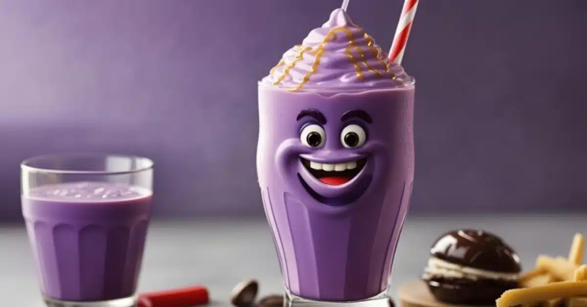 How much sugar is in the Grimace shake?